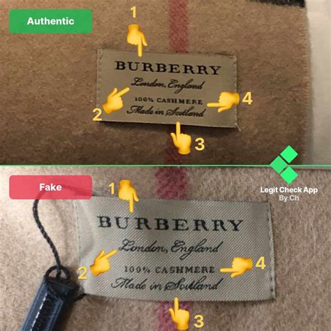 how to tell if your burberry scarf is real|burberry print scarf knock off.